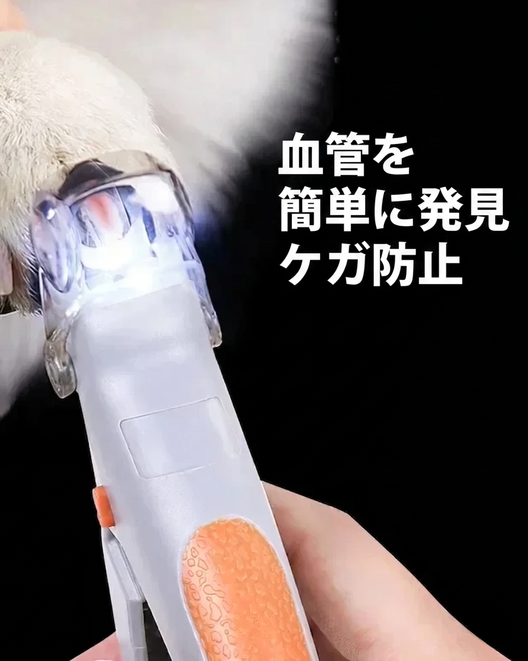 Luno プロ LED搭載 ペット用爪切り(犬・猫対応)